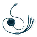 BASEUS Cable Retráctil 3 en 1