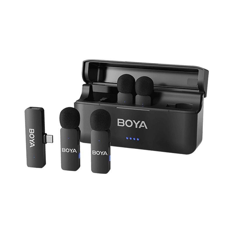 BOYA Micrófono Inalámbrico V4U Tipo-C