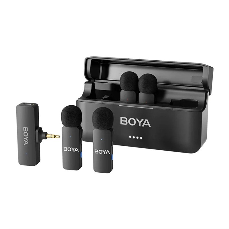 BOYA Microfono Inalambrico V4 Tipo 3.5mm TRS
