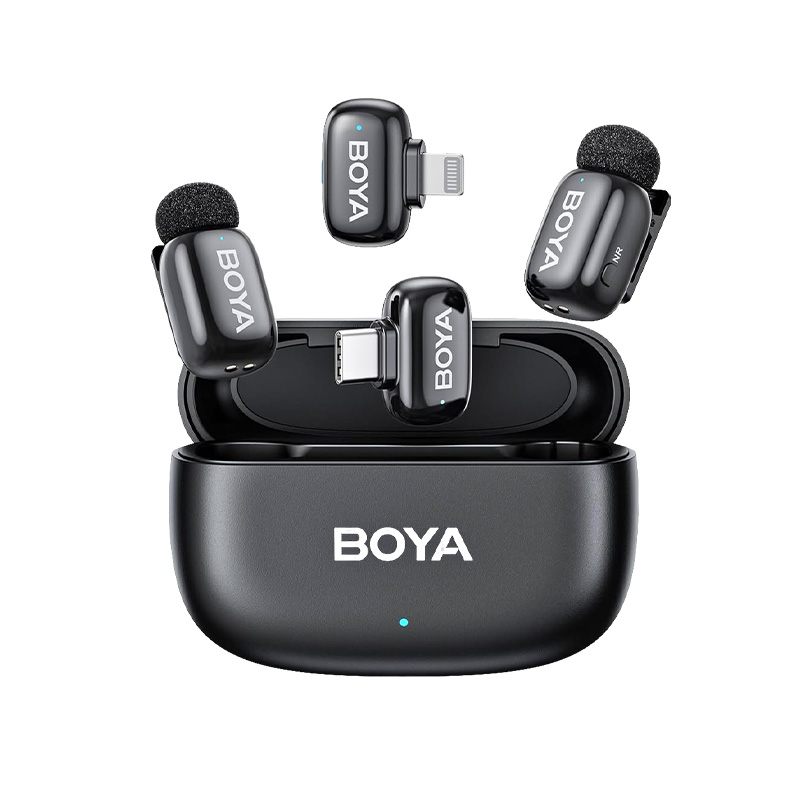 BOYA Mini Micrófono Inalámbrico Ultra compacto