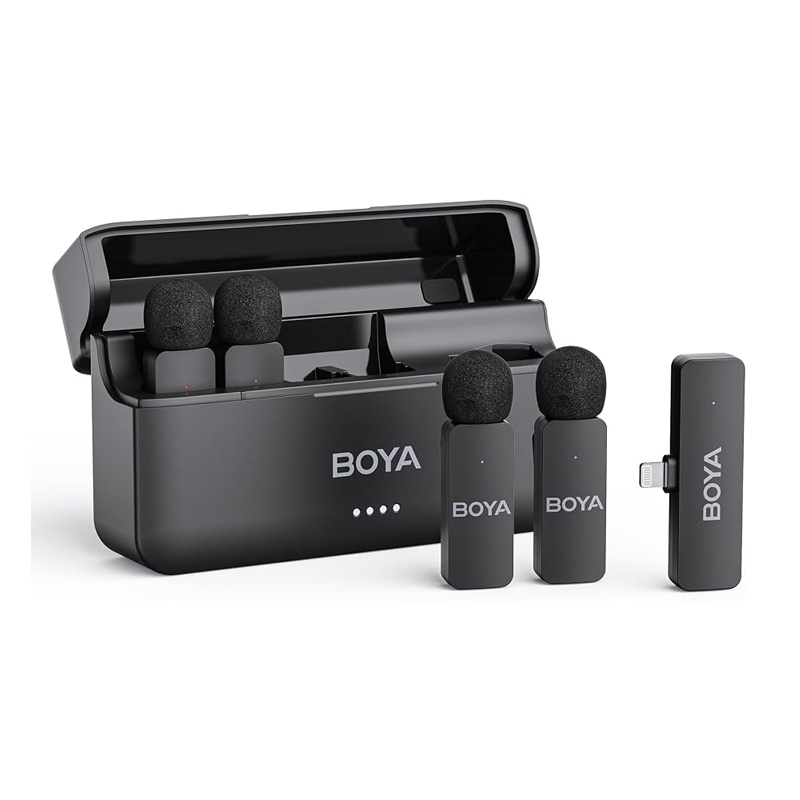 BOYA Micrófono Inalámbrico V4D Tipo Lightning