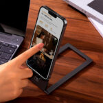 BASEUS Soporte Metálico Plegable para Celular y Tablet - Imagen 4