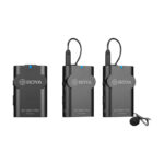 BOYA BY-WM4 Pro K2 Sistema de Micrófonos Inalámbricos Doble Canal
