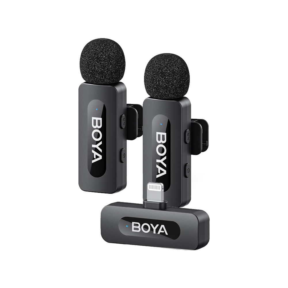 BOYA BY-V1 Micrófono Inalámbrico Lightning